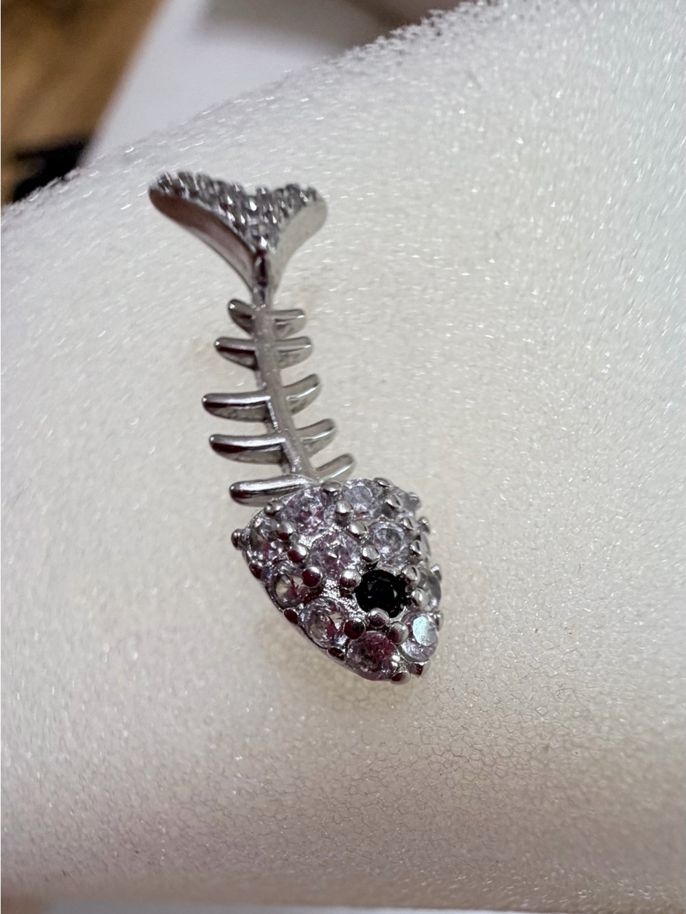 Fishbone earrings 925 silver - Picture 5 of 10